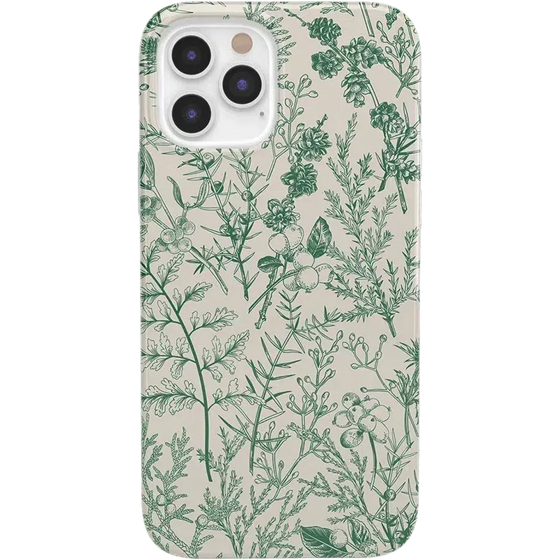 Sage Garden | Green Floral Case iPhone Case get.casely Classic iPhone 12 Pro Max