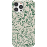Sage Garden | Green Floral Case iPhone Case get.casely Classic + MagSafe® iPhone 13 Pro Max