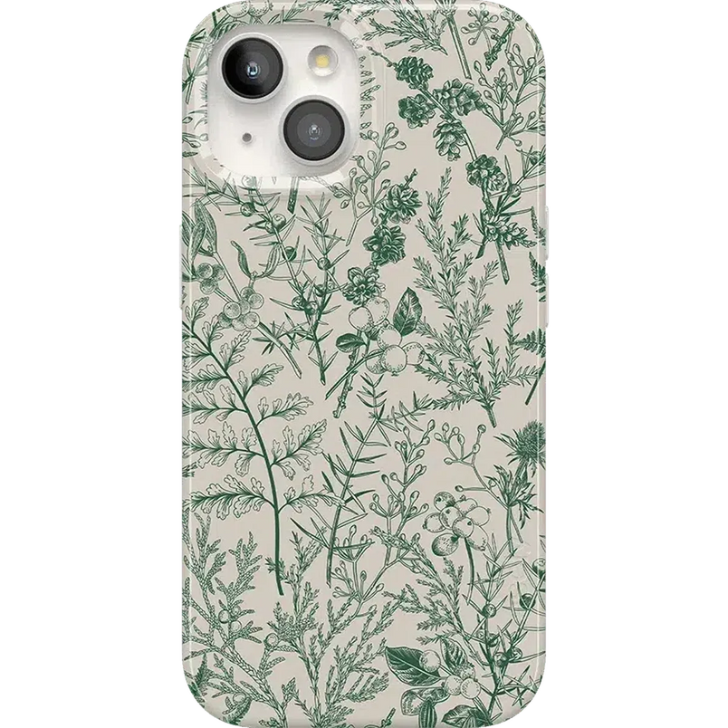 Sage Garden | Green Floral Case