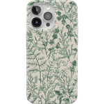 Sage Garden | Green Floral Case iPhone Case get.casely Classic + MagSafe® iPhone 15 Pro Max