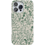 Sage Garden | Green Floral Case iPhone Case get.casely Classic + MagSafe® iPhone 16 Pro Max