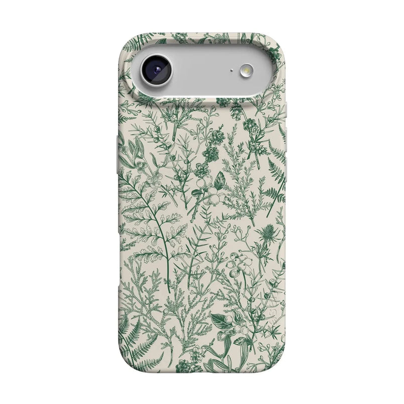 Sage Garden | Green Floral Case iPhone Case get.casely Classic + MagSafe® iPhone 17 Air 