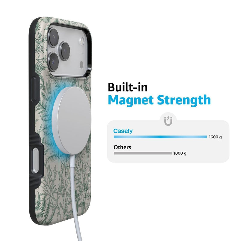 Sage Garden | Green Floral Case iPhone Case get.casely 