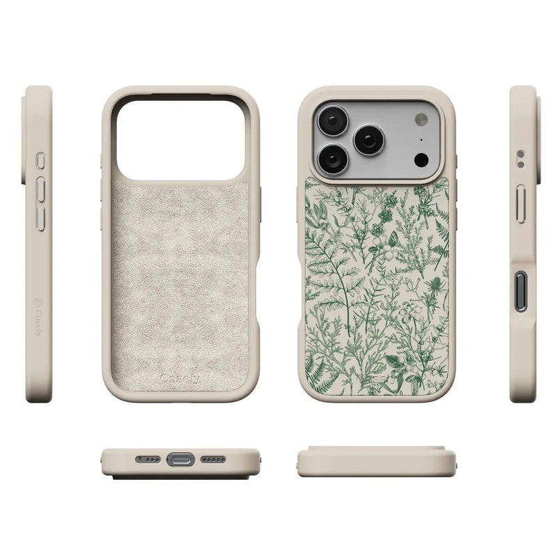 Sage Garden | Green Floral Case iPhone Case get.casely 