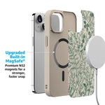Sage Garden | Green Floral Case iPhone Case get.casely 