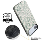Sage Garden | Green Floral Case iPhone Case get.casely 
