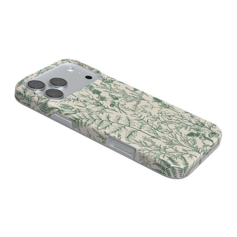 Sage Garden | Green Floral Case iPhone Case get.casely 