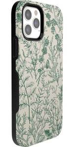Sage Garden | Green Floral Case iPhone Case get.casely 