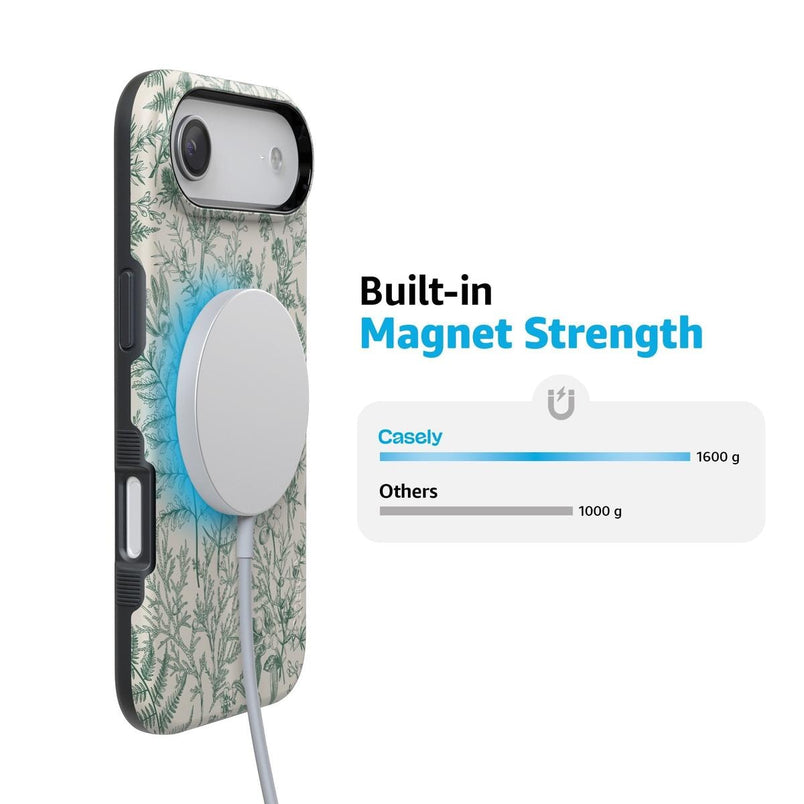 Sage Garden | Green Floral Case iPhone Case get.casely 