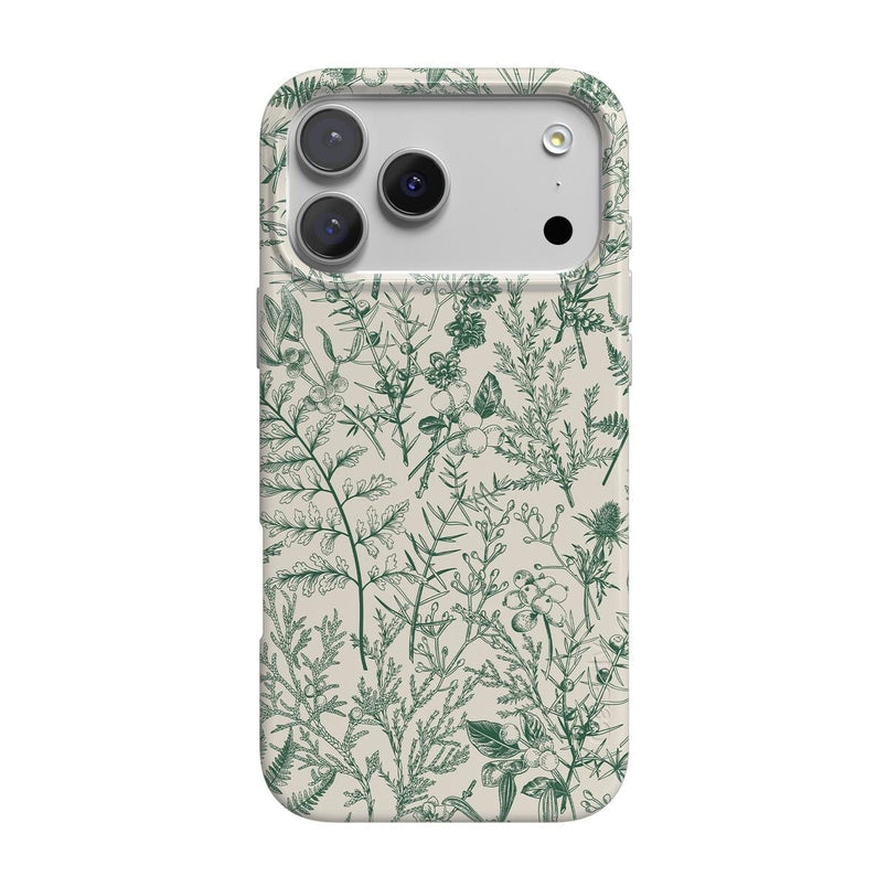 Sage Garden | Green Floral Case iPhone Case get.casely 