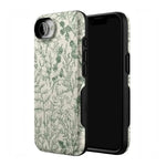 Sage Garden | Green Floral Case iPhone Case get.casely 
