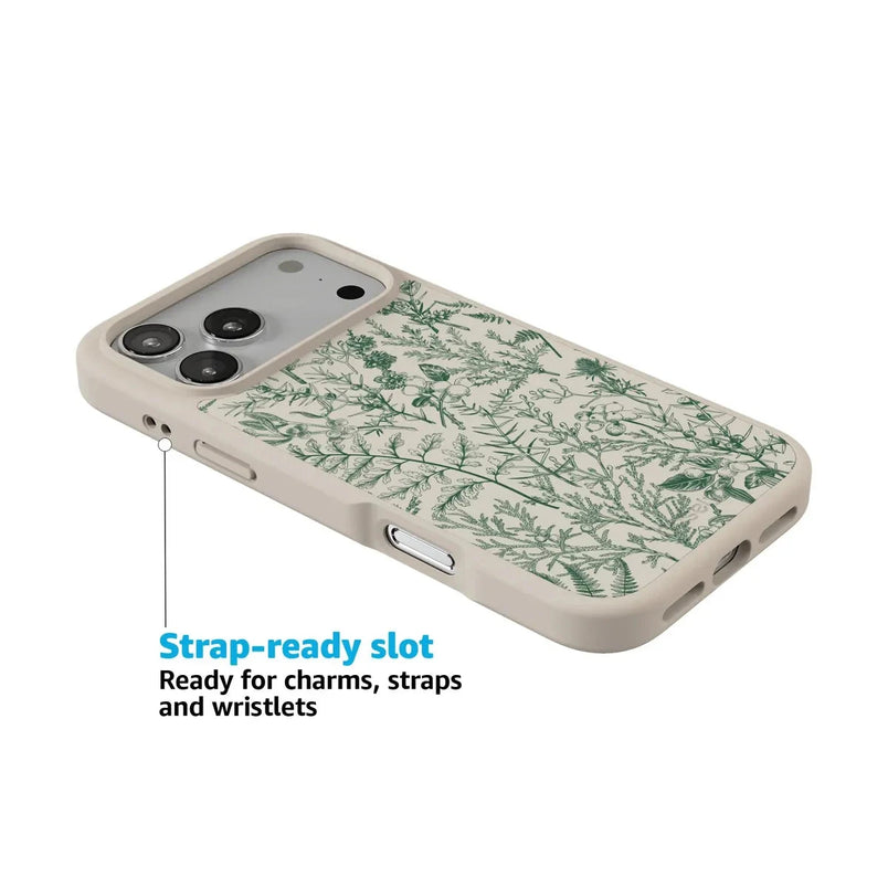 Sage Garden | Green Floral Case iPhone Case get.casely 