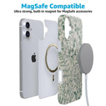 Sage Garden | Green Floral Case iPhone Case get.casely 