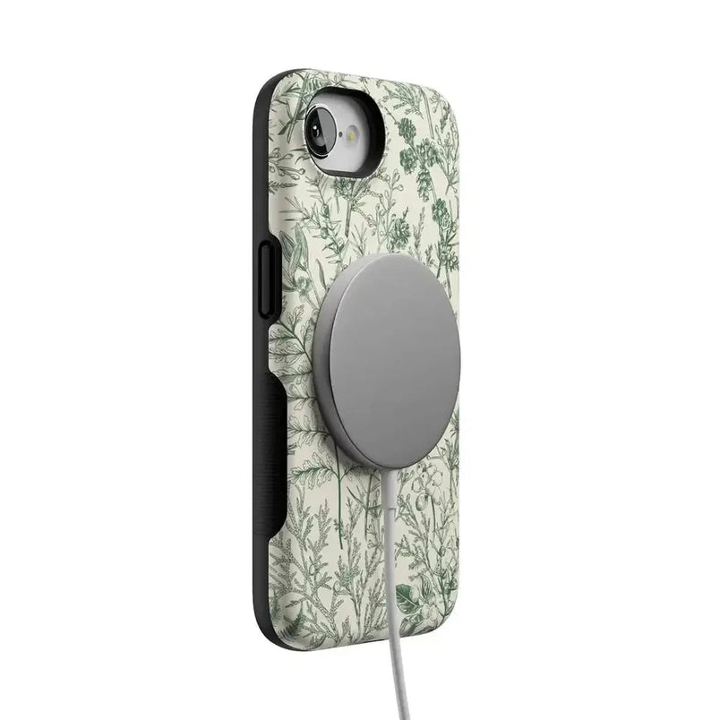 Sage Garden | Green Floral Case iPhone Case get.casely 