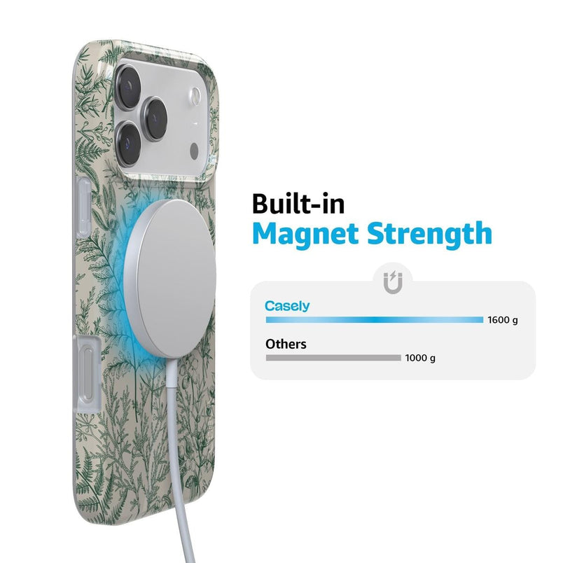 Sage Garden | Green Floral Case iPhone Case get.casely 