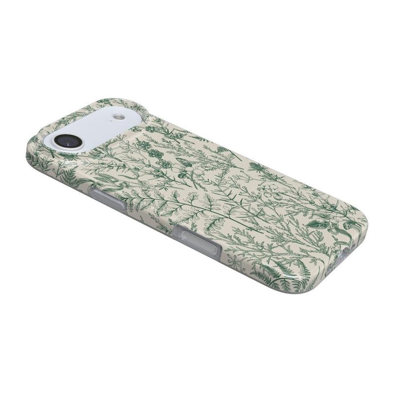Sage Garden | Green Floral Case iPhone Case get.casely 