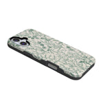 Sage Garden | Green Floral Case iPhone Case get.casely 