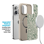 Sage Garden | Green Floral Case iPhone Case get.casely 