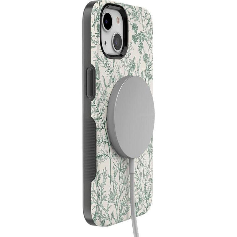 Sage Garden | Green Floral Case iPhone Case get.casely 