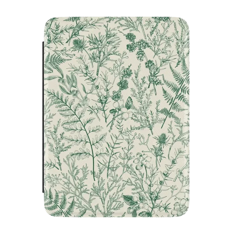 Sage Garden | Green Floral Kindle Case Kindle Case get.casely 7” Kindle Paperwhite 