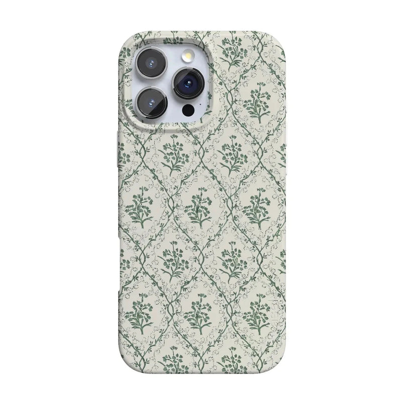 Sage Tapestry | Floral Vines Case iPhone Case get.casely Classic + MagSafe® iPhone 16 Pro Max 
