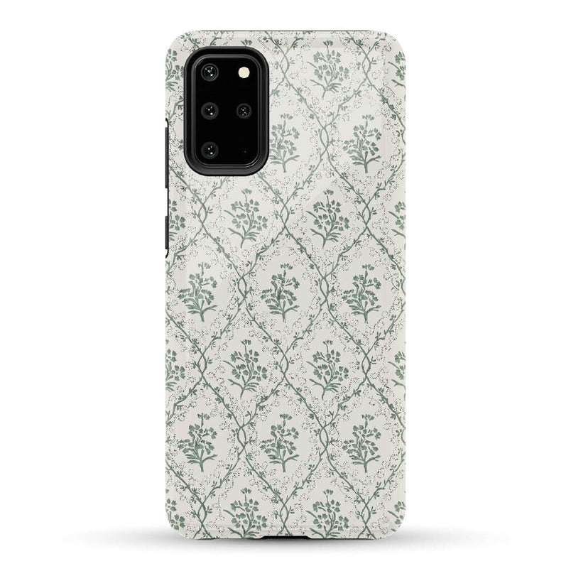 Sage Tapestry | Floral Vines Case iPhone Case get.casely Essential Galaxy S20 Plus 