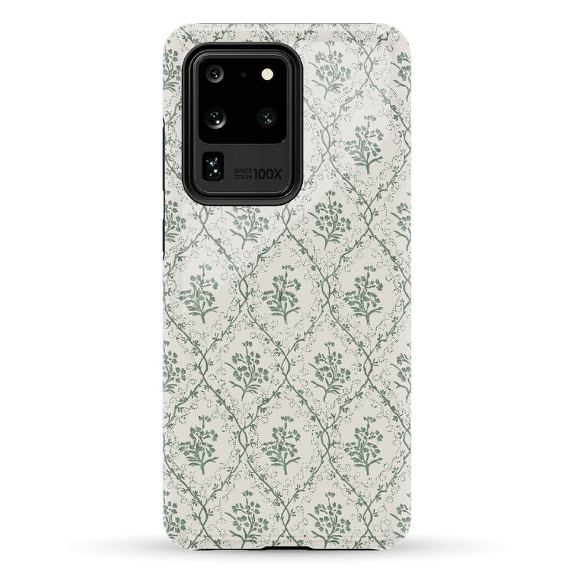 Sage Tapestry | Floral Vines Case iPhone Case get.casely Essential Galaxy S20 Ultra 
