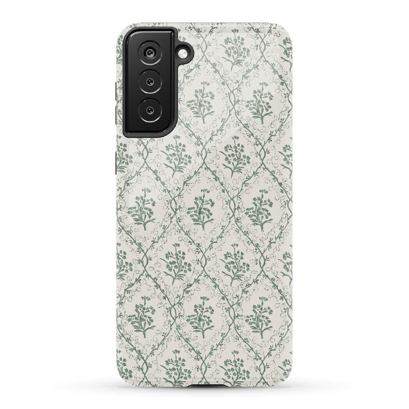 Sage Tapestry | Floral Vines Case iPhone Case get.casely Essential Galaxy S21 Plus 
