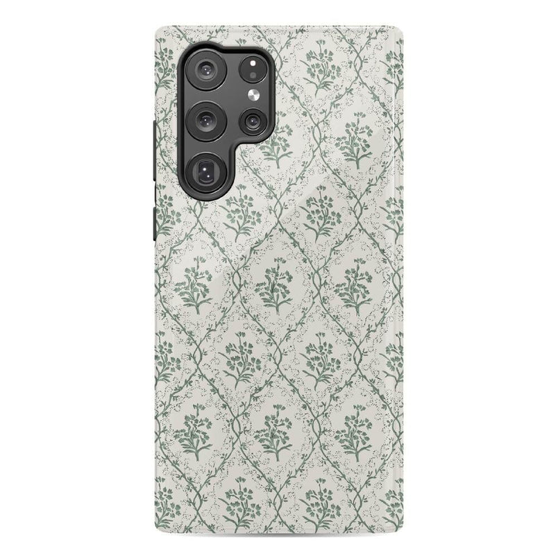 Sage Tapestry | Floral Vines Case iPhone Case get.casely Essential Galaxy S22 Ultra 