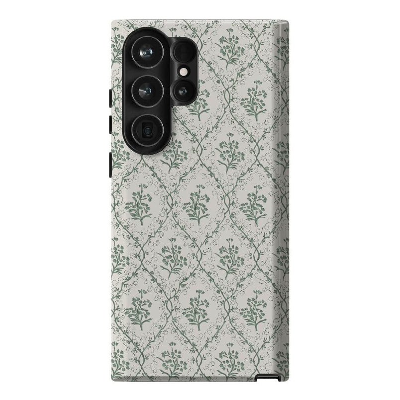 Sage Tapestry | Floral Vines Case iPhone Case get.casely Essential Galaxy S23 Ultra 
