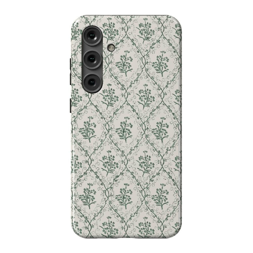 Sage Tapestry | Floral Vines Case iPhone Case get.casely Essential Galaxy S24 Plus 