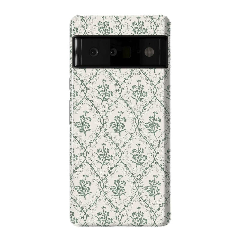 Sage Tapestry | Floral Vines Case iPhone Case get.casely Essential Google Pixel 6 Pro 