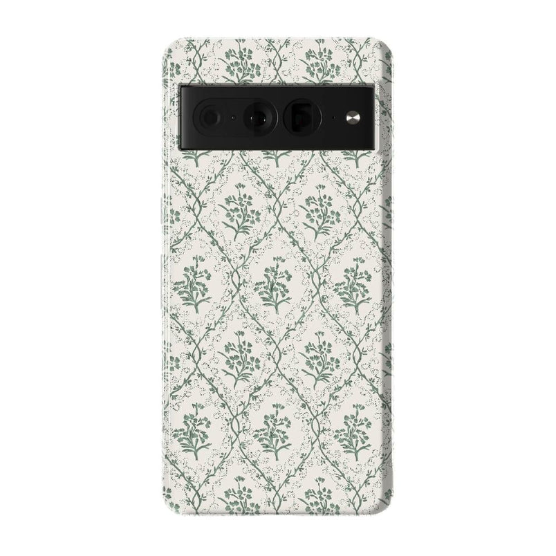 Sage Tapestry | Floral Vines Case iPhone Case get.casely Essential Google Pixel 7 Pro 
