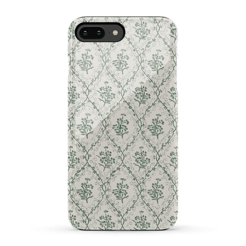 Sage Tapestry | Floral Vines Case iPhone Case get.casely Essential iPhone 6/7/8 Plus 