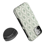 Sage Tapestry | Floral Vines Case iPhone Case get.casely 