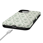 Sage Tapestry | Floral Vines Case iPhone Case get.casely 