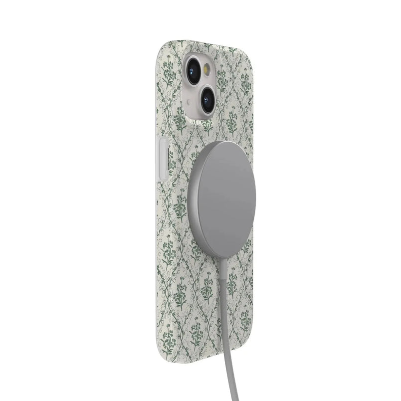 Sage Tapestry | Floral Vines Case iPhone Case get.casely 