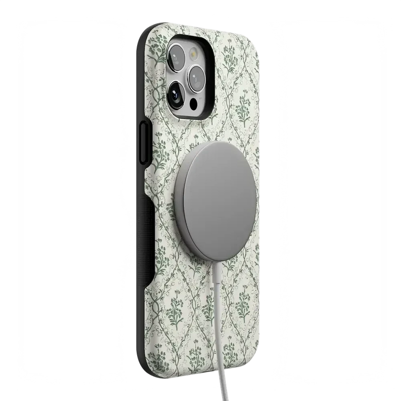 Sage Tapestry | Floral Vines Case iPhone Case get.casely 