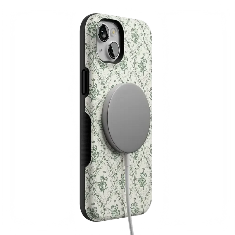 Sage Tapestry | Floral Vines Case iPhone Case get.casely 