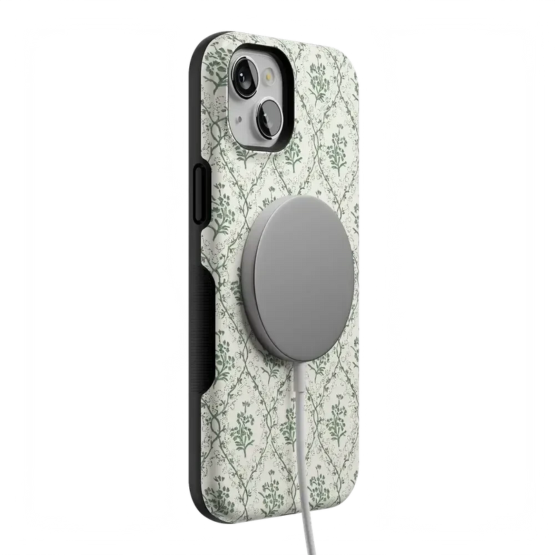 Sage Tapestry | Floral Vines Case iPhone Case get.casely 