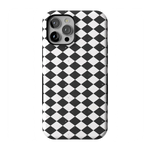 Salem's Hex | Black & White Checkered Case Phone Case get.casely Bold Flex + MagSafe® iPhone 12 Pro Max 