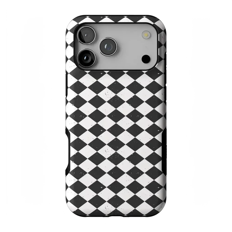Salem's Hex | Black & White Checkered Case Phone Case get.casely Bold Flex + MagSafe® iPhone 17 Pro Max 