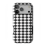 Salem's Hex | Black & White Checkered Case Phone Case get.casely Bold Flex + MagSafe® iPhone 17 Pro Max 