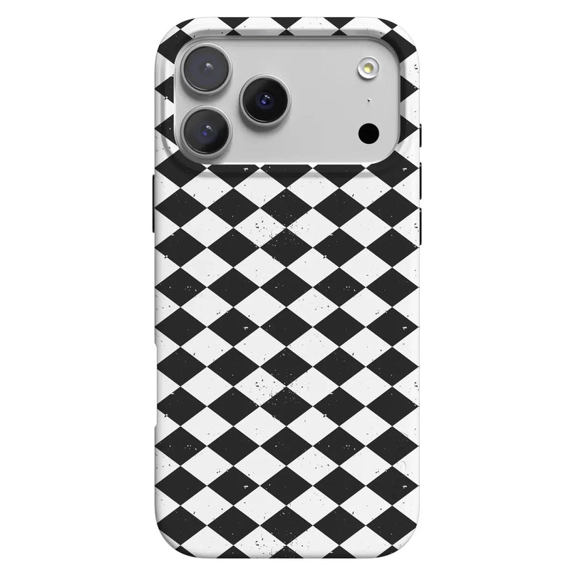 Salem's Hex | Black & White Checkered Case Phone Case get.casely Classic + MagSafe® iPhone 17 Pro Max 
