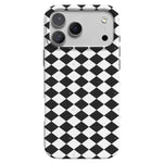 Salem's Hex | Black & White Checkered Case Phone Case get.casely Classic + MagSafe® iPhone 17 Pro Max 