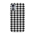Salem's Hex | Black & White Checkered Case Phone Case get.casely Classic + MagSafe® iPhone 17 
