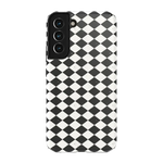 Salem's Hex | Black & White Checkered Case Phone Case get.casely Essential Galaxy S22 Plus 