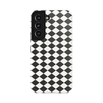 Salem's Hex | Black & White Checkered Case Phone Case get.casely Essential Galaxy S22 