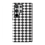 Salem's Hex | Black & White Checkered Case Phone Case get.casely Essential Galaxy S24 Ultra 