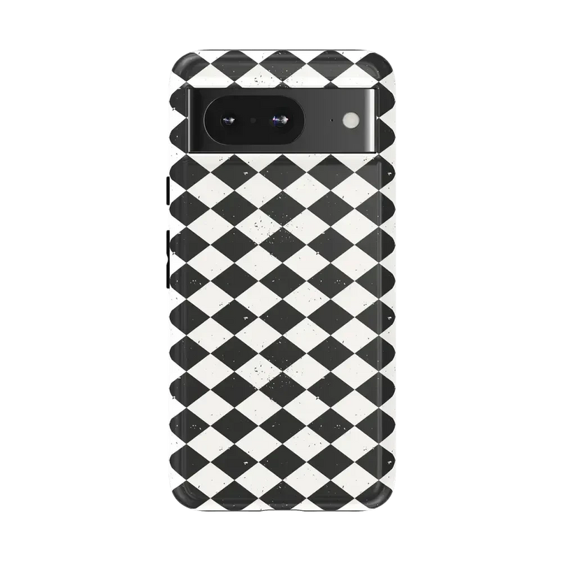 Salem's Hex | Black & White Checkered Case Phone Case get.casely Essential Google Pixel 8 